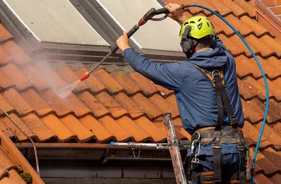 Démoussage et hydrofuge de toiture à Aufferville